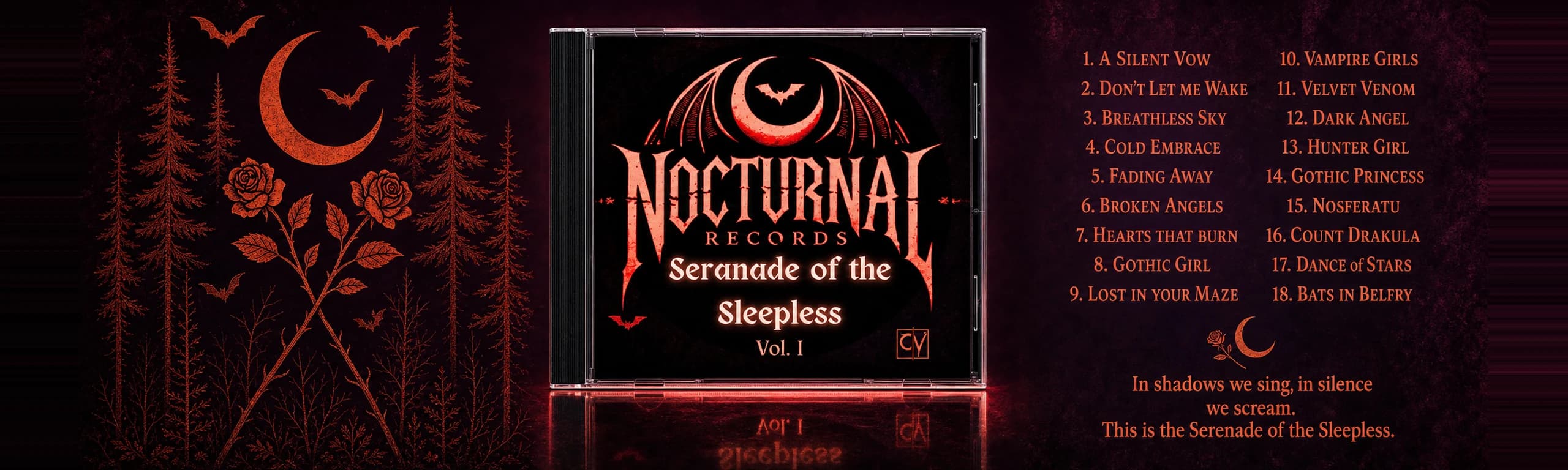 Seranade of the Sleepless Vol.1 — banner