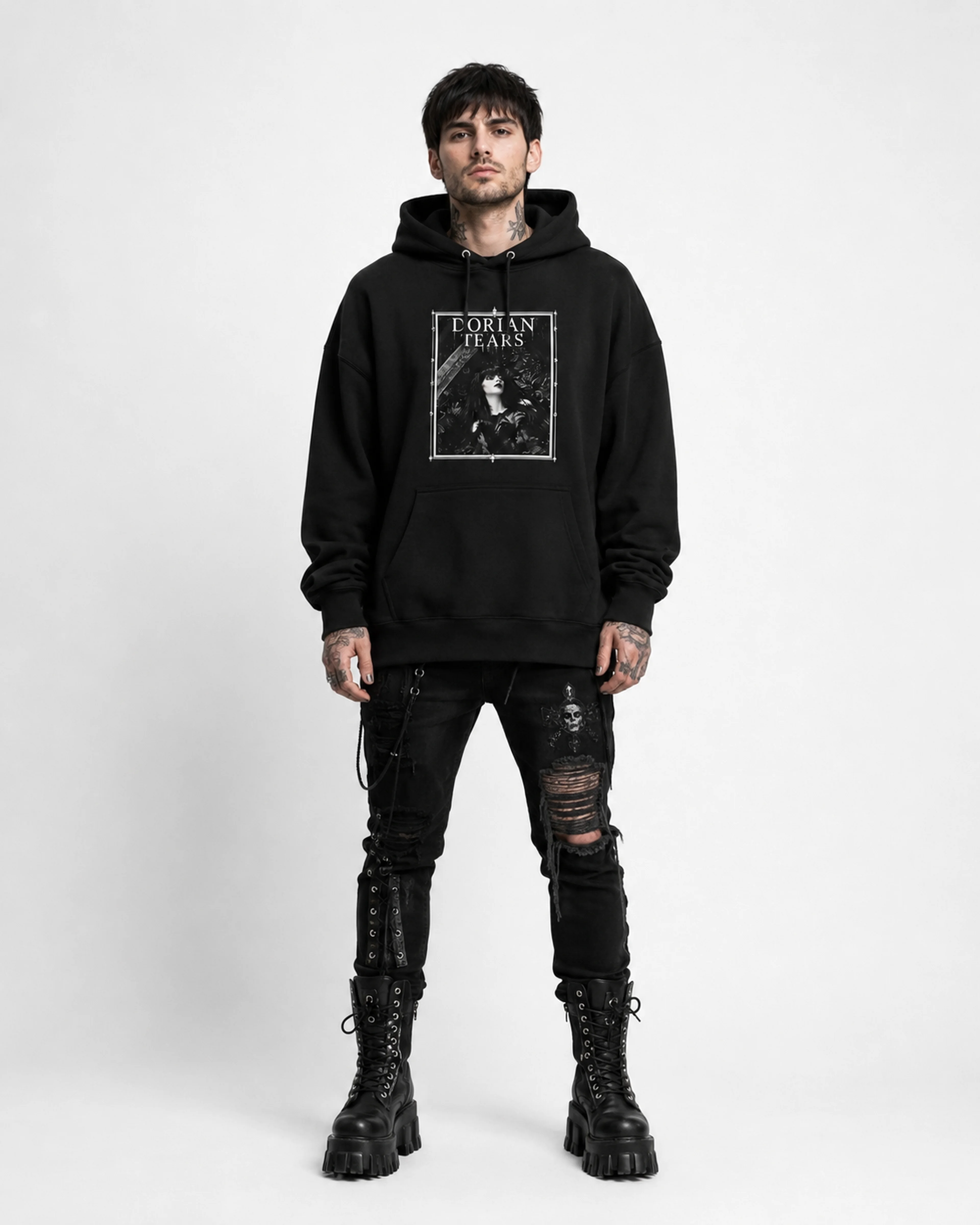 Dorian Tears | Gothic Girl Hoodie
